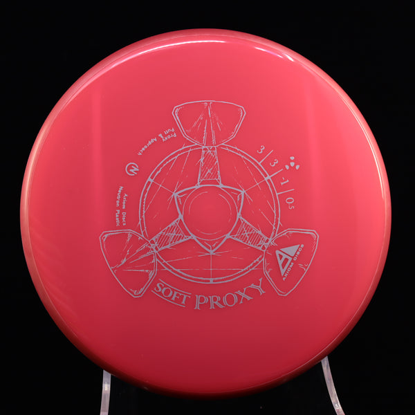 Axiom - Proxy - Soft Neutron - Putt & Approach 170-175 3 PINK HOT RED Axiom Axiom discs axiom neutron Disc Golf disc golf discs disc golf discs for sale discs Gyro gyronauts MVP Disc Sports proxy soft