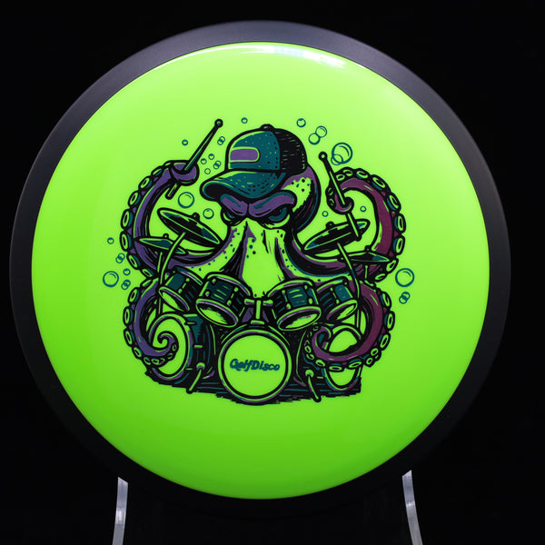 MVP Neutron Trail - GolfDisco Originals "Otto" 27 GREEN 175 custom stamps Disc Golf GOLFDISCO ORIGINALS James MVP mvp neutron trail mvp trail octopus otto trail disc