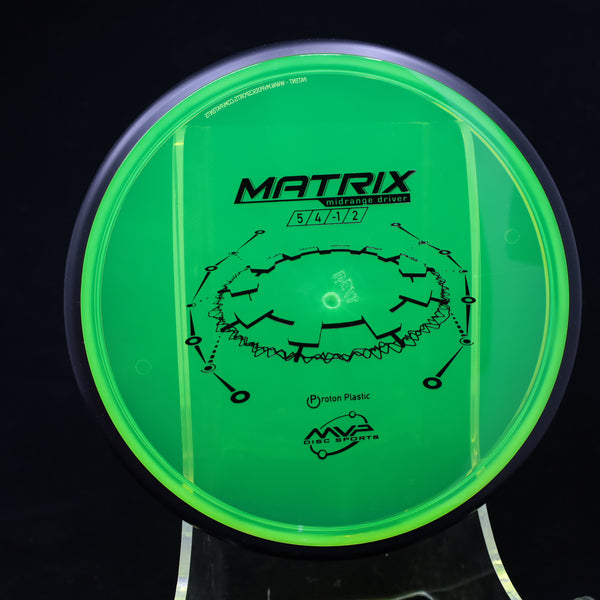 MVP - Matrix - Proton - Midrange 170-175 2 GREEN 173 matris matrix midragne midrange midrange driver MVP MVP Disc Sports neutron