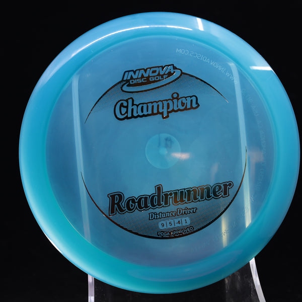 Innova - Roadrunner - Champion - Distance Driver BLUE SILVER BLUE 167 barsby Beginner Friendly champion distance Distance Driver Driver greg gregg innova innova champion innova champion discs roadrunner understable