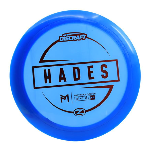 Discraft - Hades - Z - Distance Driver 4 BLUE CARBON FIBER 172