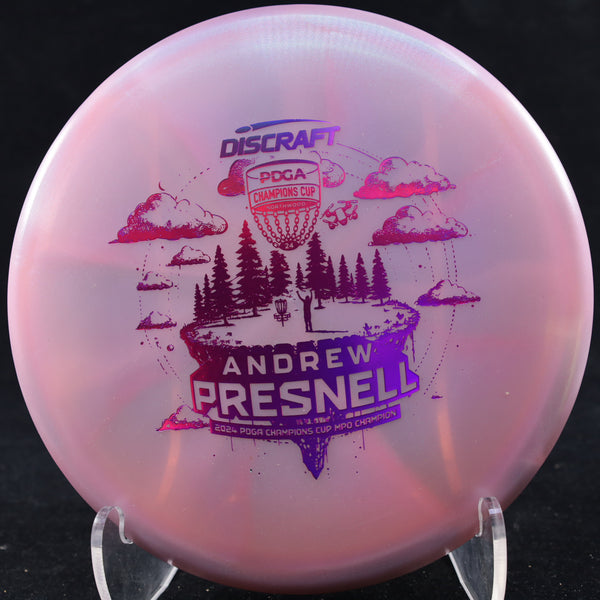 Discraft - Drone - Z Swirl - Andrew Presnell Champions Cup Drone - Overstable Midrange 6 PINK PURPLE MIX 176 Disc Golf disc golf discs disc golf discs for sale discs drone esp mid Mid-Range mid-range-midrange midrange midrange driver overstable special edition