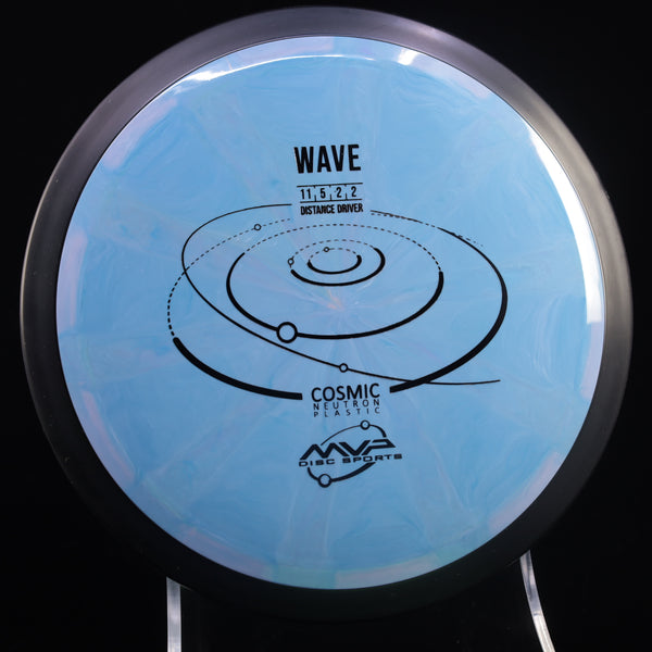 MVP - Wave - Cosmic Neutron - Distance Driver 160-164 13 BLUE 163 cosmic Distance Driver Driver MVP MVP Disc Sports neutron stable understable wave