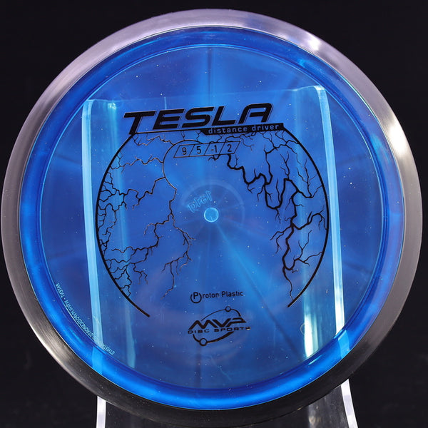 MVP - Tesla - Proton - Distance Driver 160-164 32 BLUE 161 control driver distance Distance Driver Driver MVP MVP Disc Sports mvpdiscsport neutron tesla