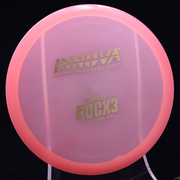 Innova - RocX3 - Champion - Midrange PINK GOLD 172 champion innova innova champion innova champion discs roc Roc3 Rocx3