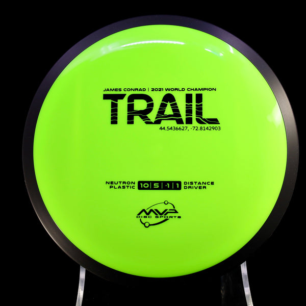 MVP - Trail - Neutron - James Conrad Line Distance Driver 170-175 67 GREEN 172 James Conrad Line MVP MVP Disc Sports MVP Neutron MVP Trail release date neutron