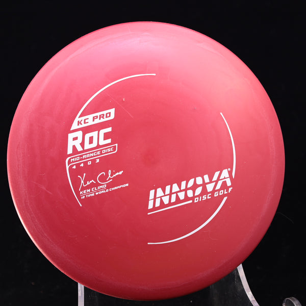 Innova - Roc - KC Pro - Midrange 3 RED 176 bowl Climo cx ice innova innova champion innova champion discs KC KC pro kc pro roc kcpro Ken ken climo mid Mid-Range mid-range-midrange midrange no roc whimps whiners