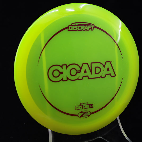 Discraft - Cicada - Z LITE - Fairway Driver YELLOW GREEN 155 1st run Beginner Friendly cicada Disc Golf disc golf discs disc golf discs for sale Discraft discs Driver fairway Fairway Driver first run Z