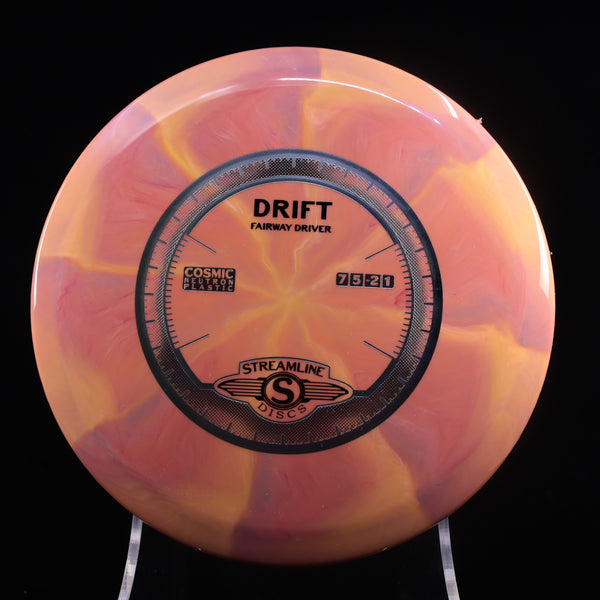 Streamline - Drift - Cosmic Neutron - Fairway Driver 170-175 2 RED-YELLOW 173 Cosmic Cosmic Neutron Drift fairway Fairway Driver MVP MVP Disc Sports Neutron Streamline