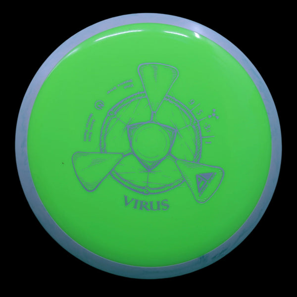 Axiom - Virus - Neutron - Distance Driver 170-175 2 YELLOW 174 AXIOM Disc Golf disc golf discs disc golf discs for sale discs distance Distance Driver MVP NEUTRON understable VIRUS