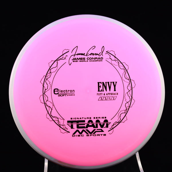 Axiom - Envy - Electron SOFT - James Conrad Signature Edition 170-175 4 VIOLET 173 Appoach Approach Axiom Axiom discs conrad disc golf discs disc golf discs for sale discs envie envy james jamesconrad MVP MVP Disc Sports put putt Putt and Approach Putter Putter Pocket Putting soft z