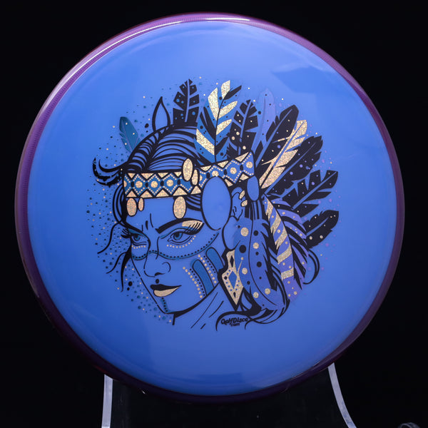 Axiom - Pyro - Prism Plasma - GolfDisco Original "Hurit" 26 BLUE 176 Axiom discs axiom prism axiom prism plasma pyro axiom prism plasma pyro midrange golf disc HURIT Prism Plasma prism plasma pyro pyro