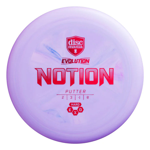 Discmania - Notion - Soft EXO - Putt & Approach PURPLE 173 EVOLUTION Notion Putter soft exo notion