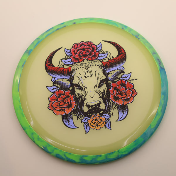 AXIOM - INSANITY - ECLIPSE - GOLFDISCO ORIGINALS "BULLS EYE" 3 GREEN 175 Axiom Axiom discs eclipse insanity glow discs insanity MVP mvp newsletter mvp releases