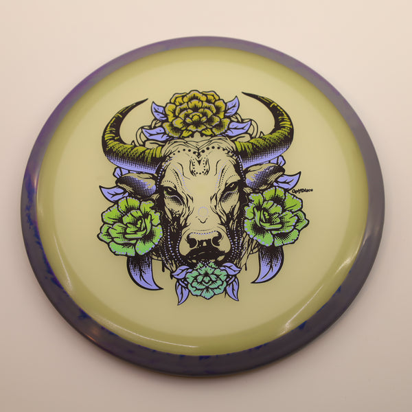 AXIOM - INSANITY - ECLIPSE - GOLFDISCO ORIGINALS "BULLS EYE" 5 GRAY 175 Axiom Axiom discs eclipse insanity glow discs insanity MVP mvp newsletter mvp releases