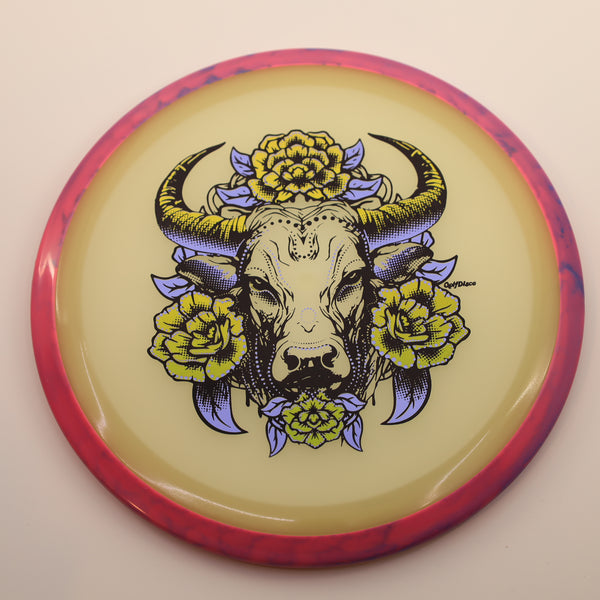 AXIOM - INSANITY - ECLIPSE - GOLFDISCO ORIGINALS "BULLS EYE" 9 PINK 173 Axiom Axiom discs eclipse insanity glow discs insanity MVP mvp newsletter mvp releases