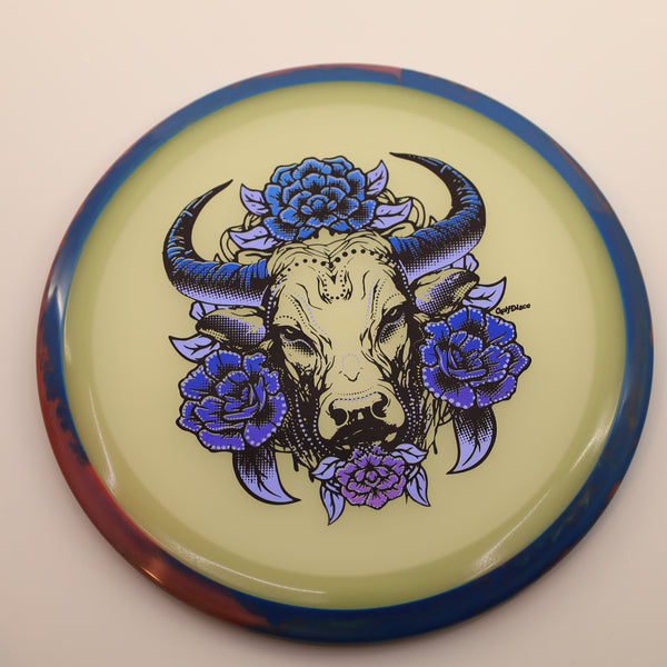 AXIOM - INSANITY - ECLIPSE - GOLFDISCO ORIGINALS "BULLS EYE" 16 RED BLUE VIOLET 166 Axiom Axiom discs eclipse insanity glow discs insanity MVP mvp newsletter mvp releases
