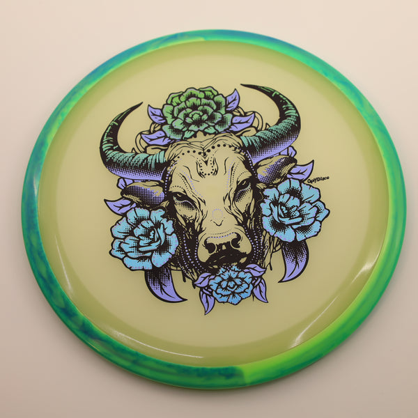 AXIOM - INSANITY - ECLIPSE - GOLFDISCO ORIGINALS "BULLS EYE" 24 GREEN BLUE 165 Axiom Axiom discs eclipse insanity glow discs insanity MVP mvp newsletter mvp releases