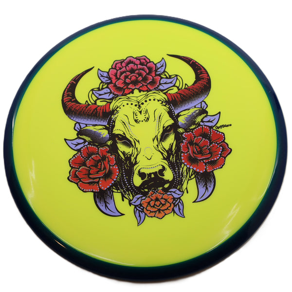 AXIOM - TRANCE - PRISM NEUTRON - GOLFDISCO ORIGINALS "BULLSEYE" 1 YELLOW 174 Axiom fairway driver trance