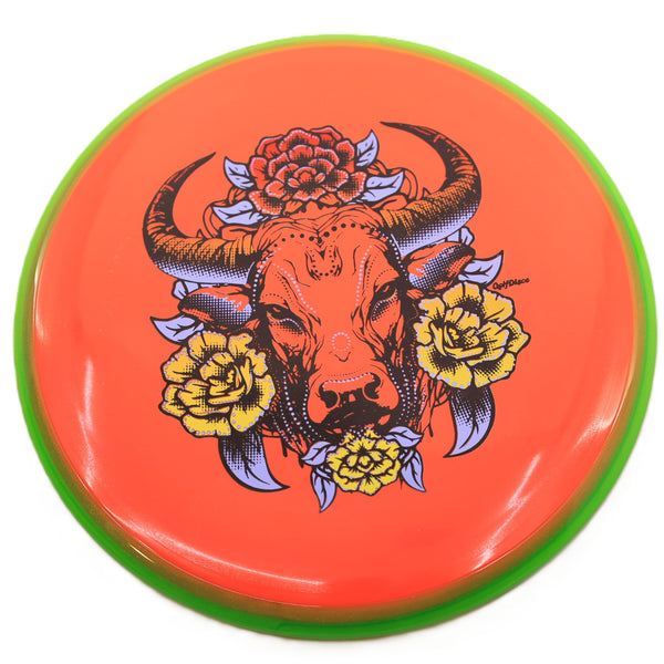 AXIOM - TRANCE - PRISM NEUTRON - GOLFDISCO ORIGINALS "BULLSEYE" 2 ORANGE 173 Axiom fairway driver trance