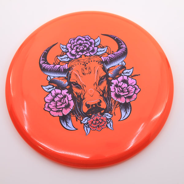 AXIOM - TRANCE - PRISM NEUTRON - GOLFDISCO ORIGINALS "BULLSEYE" 3 ORANGE 174 Axiom fairway driver trance