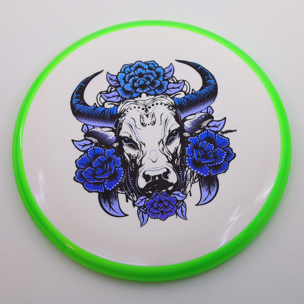 AXIOM - TRANCE - PRISM NEUTRON - GOLFDISCO ORIGINALS "BULLSEYE" 5 WHITE 174 Axiom fairway driver trance