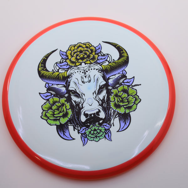 AXIOM - TRANCE - PRISM NEUTRON - GOLFDISCO ORIGINALS "BULLSEYE" 7 WHITE 174 Axiom fairway driver trance