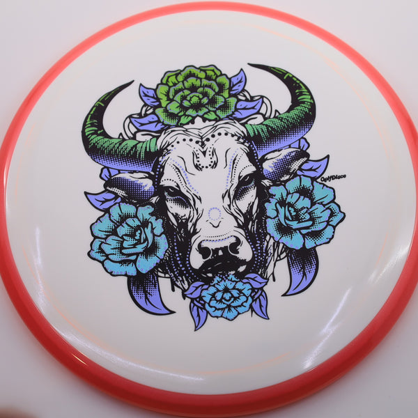 AXIOM - TRANCE - PRISM NEUTRON - GOLFDISCO ORIGINALS "BULLSEYE" 9 WHITE 174 Axiom fairway driver trance