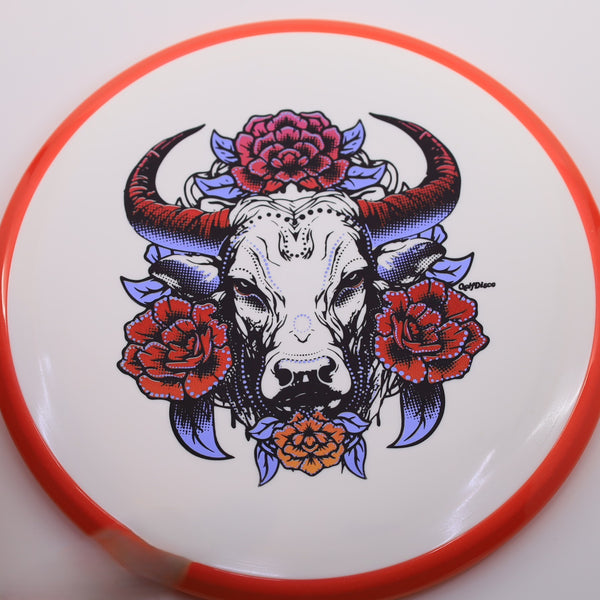 AXIOM - TRANCE - PRISM NEUTRON - GOLFDISCO ORIGINALS "BULLSEYE" 10 WHITE 174 Axiom fairway driver trance