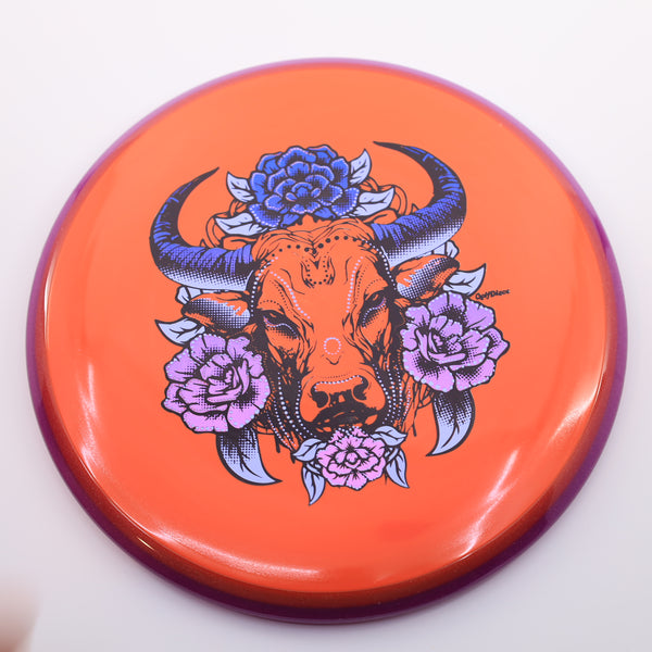 AXIOM - TRANCE - PRISM NEUTRON - GOLFDISCO ORIGINALS "BULLSEYE" 22 ORANGE CORAL 174 Axiom fairway driver trance