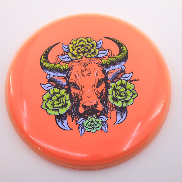 AXIOM - TRANCE - PRISM NEUTRON - GOLFDISCO ORIGINALS "BULLSEYE" 24 ORANGE 174 Axiom fairway driver trance