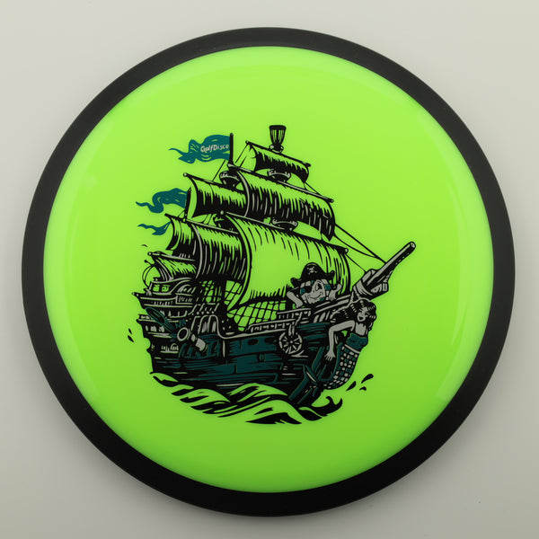 MVP - Trail - Neutron - GolfDisco Originals "Discs Ahoy" 4 GREEN YELLOW 173 Conrad headwind James midrange mvp neutron trail mvp trail trail trail disc