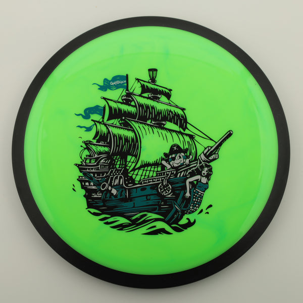 MVP - Trail - Neutron - GolfDisco Originals "Discs Ahoy" 11 LIME GREEN 168 Conrad headwind James midrange mvp neutron trail mvp trail trail trail disc