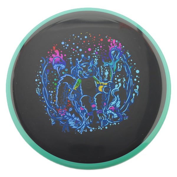 Axiom - Hex - Neutron - "Squirrel King" 2 BLACK-GRAY 168 axiom Disc Golf discs hex mid midrange midrange driver mvp Neutron stable