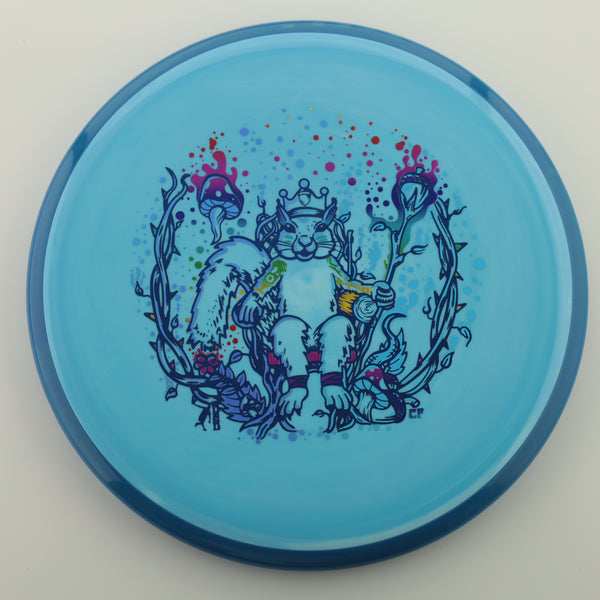 Axiom - Hex - Neutron - "Squirrel King" 5 BLUE 176 axiom Disc Golf discs hex mid midrange midrange driver mvp Neutron stable