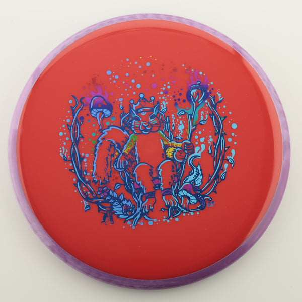Axiom - Hex - Neutron - "Squirrel King" 6 RED 174 axiom Disc Golf discs hex mid midrange midrange driver mvp Neutron stable