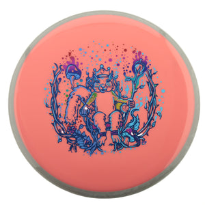 Axiom - Hex - Neutron - "Squirrel King" 8 SALMON 175 axiom Disc Golf discs hex mid midrange midrange driver mvp Neutron stable