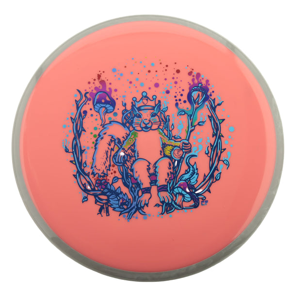 Axiom - Hex - Neutron - "Squirrel King" 8 SALMON 175 axiom Disc Golf discs hex mid midrange midrange driver mvp Neutron stable