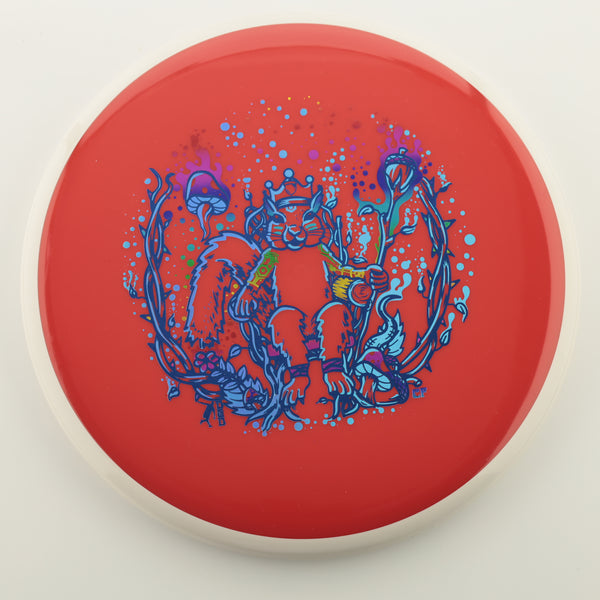 Axiom - Hex - Neutron - "Squirrel King" 10 RED 175 axiom Disc Golf discs hex mid midrange midrange driver mvp Neutron stable