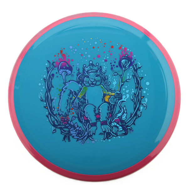 Axiom - Crave - Neutron - "Squirrel King" 2 BLUE 171 Axiom Axiom discs axiom neutron cory fausch crave custom stamp squirrel squirrel king