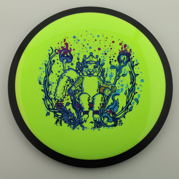 MVP - TRAIL - NEUTRON - "SQUIRREL KING" 2 YELLOW GREEN 167 Conrad headwind James midrange mvp neutron trail mvp trail trail trail disc
