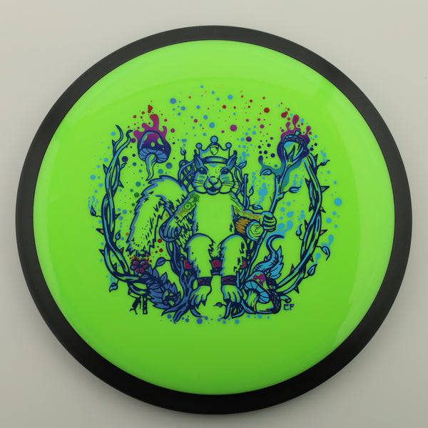 MVP - TRAIL - NEUTRON - "SQUIRREL KING" 10 LIME GREEN 175 Conrad headwind James midrange mvp neutron trail mvp trail trail trail disc
