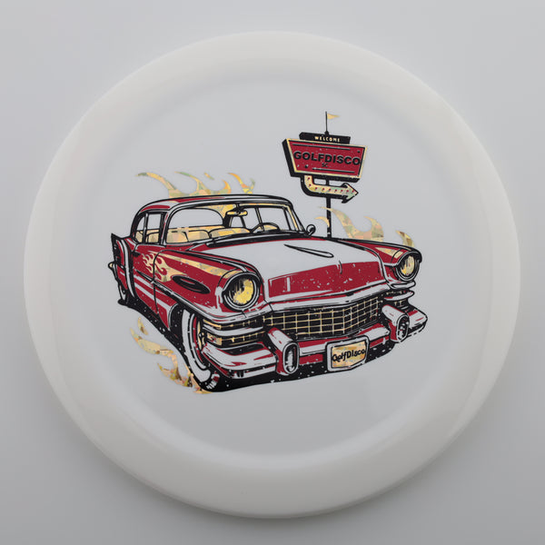 Streamline - Turbulance - Neutron - GolfDisco Originals "Hot Rod Driver" 8 WHITE 175 golf disco collector golfdisco exclusive GOLFDISCO ORIGINALS Streamline streamline discs