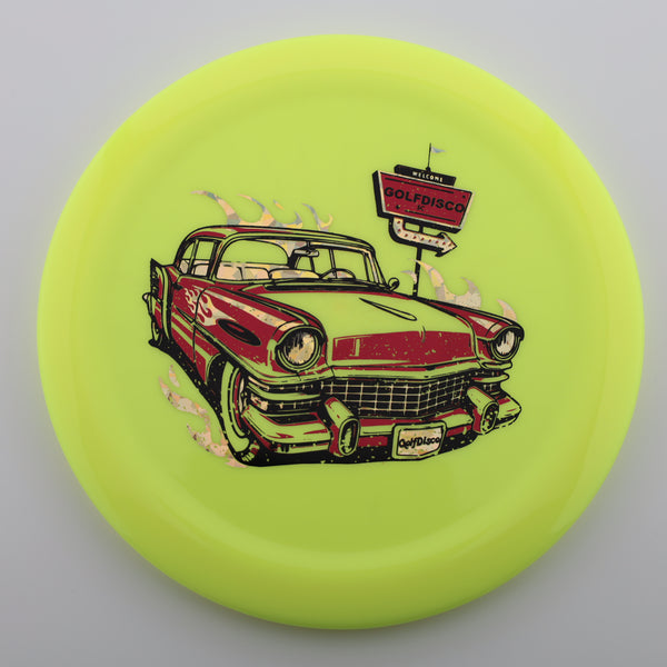 Streamline - Turbulance - Neutron - GolfDisco Originals "Hot Rod Driver" 22 YELLOW GREEN 171 golf disco collector golfdisco exclusive GOLFDISCO ORIGINALS Streamline streamline discs