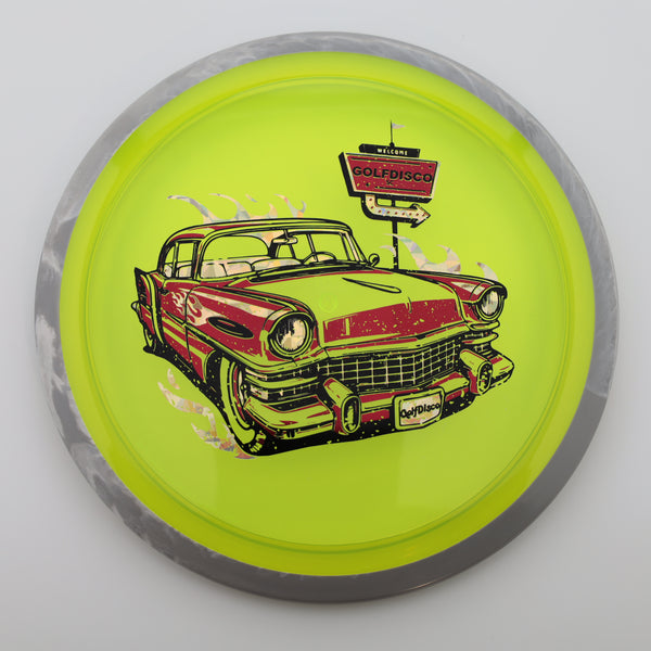 Axiom - Insanity - Proton - GolfDisco Originals "Hot Rod Driver" 7 YELLOW GREEN 172 classic car GOLFDISCO ORIGINALS hot rod hot rod driver insanity