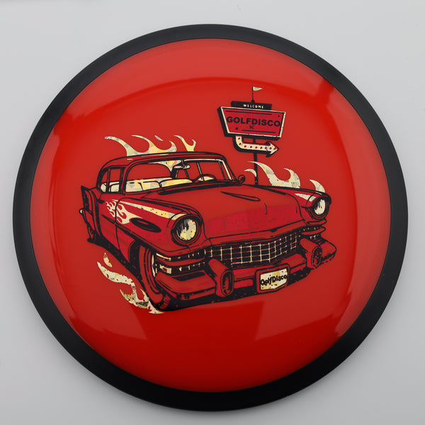 MVP - Trail - Neutron - GolfDisco Originals "Hot Rod Driver" 37 RED 168 Conrad deals headwind James midrange mvp neutron trail mvp trail trail trail disc