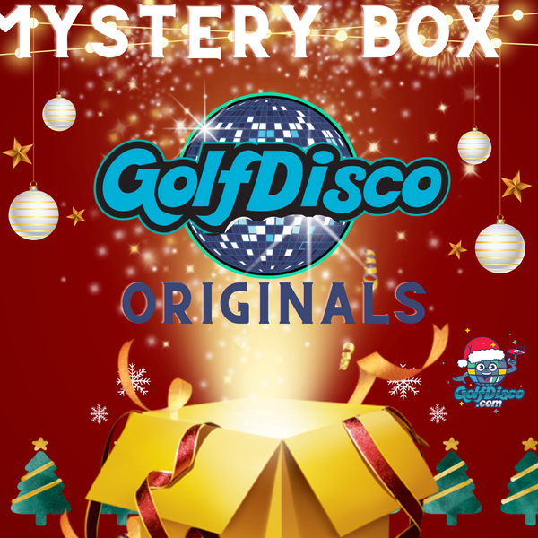 GolfDisco Originals - Mystery Box - MULTI BRAND Golf Disco original stamped discs in a surprise box