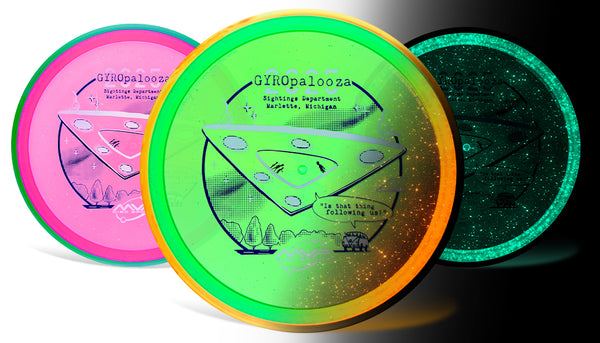 GYROPALOOZA 2025 11 disc mystery box gyropalooza gyropalooza 2025 mvp gyropalooza mystery box mystery box particle glow proton pyro plasma echo