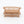 1:24 Dollhouse Miniature Wicker-Style Loveseat, Patio Sofa – Teak - back view