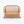 1:24 Dollhouse Miniature Wicker-Style Furniture Set, 5 Piece Patio Set – Teak - loveseat from the 5-piece set